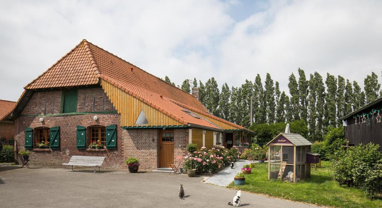 Gite De La Ferme Des Crins Blancs Villa Hazebrouck Eksteriør billede